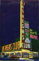 Las Vegas Club Nevada Postcard Postcard