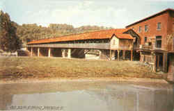 Old South St. Bridge Zanesville, OH Postcard Postcard