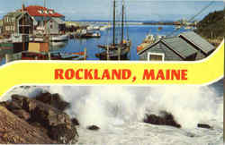 Rockland Maine Postcard Postcard