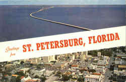 Greetings From St. Petersburg Florida Postcard Postcard