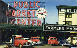 Public Market Center Postcard