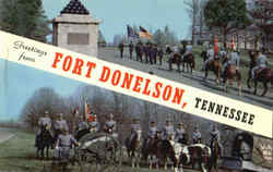 Greetings From Fort Donelson Postcard