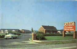 Garden Motor Lodge Postcard