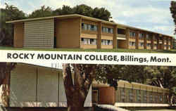 Rocky Mountain College Postcard