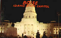 Boise Idaho State Capitol Postcard