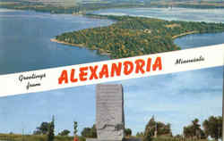 Greetings From Alexandria Postcard