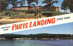 Greetings From Paris Landing State Park Postcard