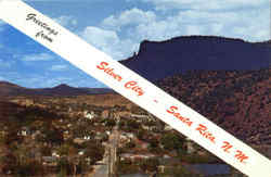 Greetings From Silver City, Silver City Santa Rita, NM Postcard Postcard