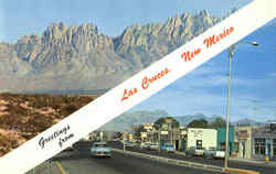 Greetings From Las Cruces New Mexico Postcard Postcard