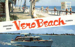 Greetings From Vero Beach Postcard