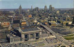 Union Station And Sky Line Kansas City, MO Postcard Postcard