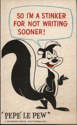 "Pepe Le Pew" Postcard