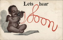 Let's Hear Soon! Postcard