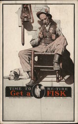 Time to Re-Tire Get a FISK Postcard