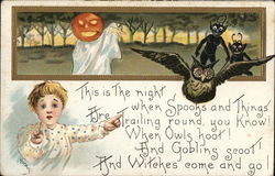 Halloween Postcard Postcard