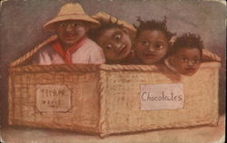 Chocolates Postcard