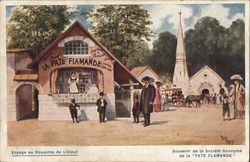 Voyage au Royaume de Lilliput Postcard