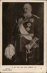 H. M. The Late King Edward VII. Royalty Postcard Postcard