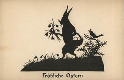 Frohliche Ostern Postcard