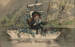 Birthday Greetings Postcard