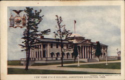 New York State Building, Jamestown Exposition, 1907. Postcard