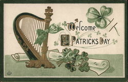 Welcome St. Patrick's Day Postcard