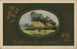 St. Patrick's Day Souvenir Postcard