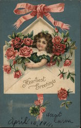 Heartiest Greetings Postcard