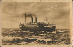 Steamship Postcard