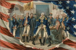 Washington Taking Leave of his Officers Postcard