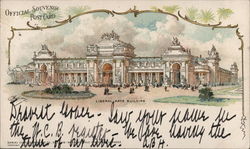 Official Souvenir Post Card, Liberal Arts Building 1904 St. Louis Worlds Fair Postcard Postcard