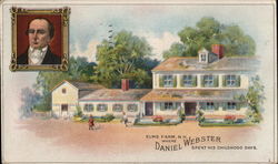 Webster Cigars - Elms Farm, NH Postcard