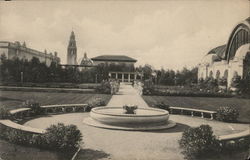 Botanical Gardens 1915 Panama-California Exposition Postcard Postcard