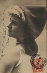 Beautiful Woman Postcard