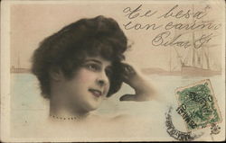 Beautiful Woman Postcard