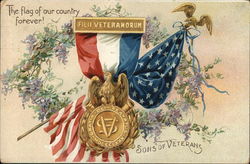 The Flag of our Country Forever Postcard