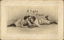 A Tight Place Baseball Postcard Postcard