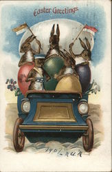 Easter Greetings Postcard