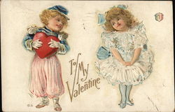 To My Valentine Postcard