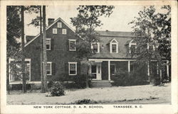 New York Cottage. D.A.R. School Tamassee, SC Postcard Postcard Postcard