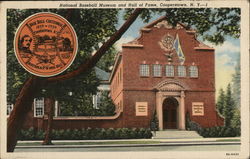 National Baseball Museum and Hall of Fame Cooperstown, NY Postcard Postcard Postcard