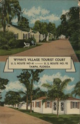 Wynn's Village Tourist Court Postcard