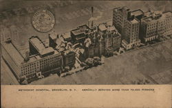 Methodist Hospital Brooklyn, NY Postcard Postcard Postcard