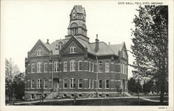 Tell City's City Hall Postcard