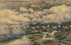 The U.S. Army Flying for Victory Postcard