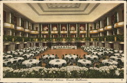 The Waldorf-Astoria Grand Ballroom Postcard