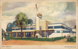 Muller-Pabst Cafe 1933 Chicago World Fair Postcard Postcard Postcard