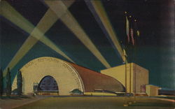 Music Auditorium 1939 NY World's Fair Postcard Postcard Postcard