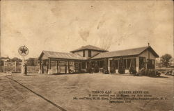 Texaco Gas - Quaker State Oil, Dutchess Turnpike Postcard