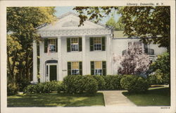 Dansville Library New York Postcard Postcard Postcard